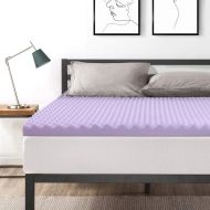 Best Price Mattress Queen 3 Inch Egg Crate Memory Foam Bed Topper with Lavender Cooling Mattress Pad