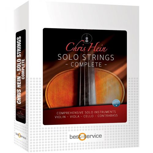  Best Service},description:Chris Hein Solo Strings Complete is an extensive Solo Strings Library including Chris Hein Solo Violin EXtended, Solo Viola EXtended, Solo Cello EXtended