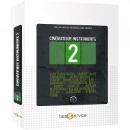 Best Service},description:Cinematique Instruments Vol.2 contains fascinating, new stringed instruments like a Banjo, Bowed Guitars, bowed acoustic guitars and basses, German Monoch