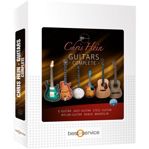  Best Service},description:Chris Hein - Guitar is an outstanding, sampled virtual guitar library. Thousands of samples, many articulations and dynamics all in one preset per instrum