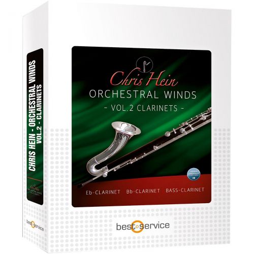  Best Service Chris Hein Orchestral Winds Vol 2 - Clarinet