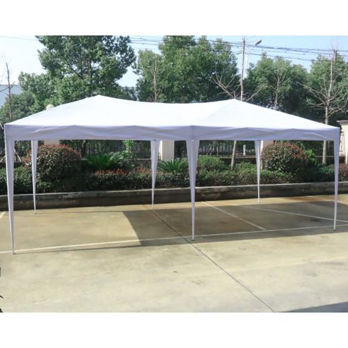  BestMassage Pop-Up Canopy Tent Sidewalls 10 x 20 Outdoor Party Gazebo Tent