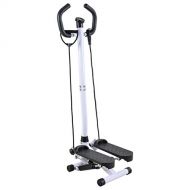 BestMassage Adjustable Twister Stepper with Handle Bar, Healthy and Fitness Mini Stepper