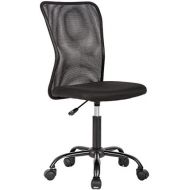 BestOffice Ergonomic Office Chair Desk Chair Mesh Computer Chair Back Support Modern Executive Mid Back Rolling Swivel Chair for Women, Men (Black)
