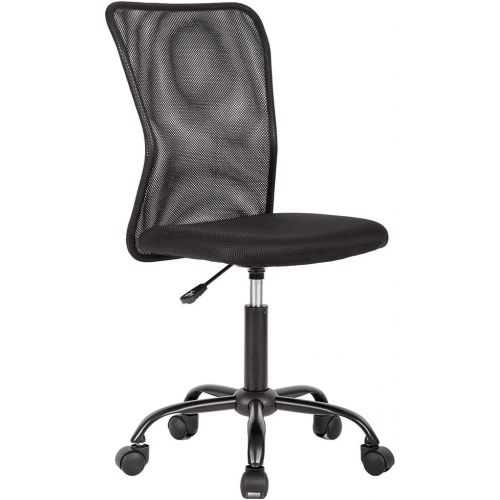  BestOffice Ergonomic Office Chair Desk Chair Mesh Computer Chair Back Support Modern Executive Mid Back Rolling Swivel Chair for Women, Men (Black)