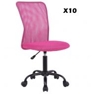 BestOffice Mesh Office Chair (Pink, 10)
