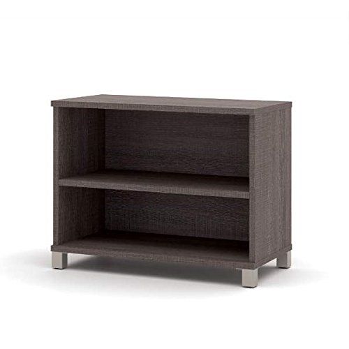  Bestar 2 Shelf Bookcase Dimensions: 36W X 19.5D X 28.25H Features Durable 1 Thick Top - White