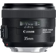 Bestbuy Canon - EF 35mm f/2 IS USM Wide-Angle Lens - Black