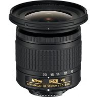 Bestbuy Nikon - AF-P DX NIKKOR 10-20mm f4.5-5.6G VR Wide-Angle Zoom Lens for Nikon APS-C F-mount cameras - Black