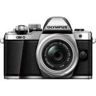 Bestbuy Olympus - OM-D E-M10 Mark II Mirrorless Camera with 14-42mm Lens - Silver
