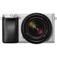 Bestbuy Sony - Alpha a6300 Mirrorless Camera with E 18-135mm f3.5-5.6 OSS Lens - Silver