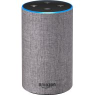 Bestbuy Amazon - Echo (2nd generation) - Smart Speaker with Alexa - Heather Gray Fabric