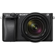 Bestbuy Sony - Alpha a6300 Mirrorless Camera with E 18-135mm f3.5-5.6 OSS Lens - Black