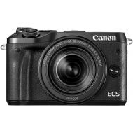Bestbuy Canon - EOS M6 Mirrorless Camera with EF-M 18-150mm f/3.5-6.3 IS STM Zoom Lens - Black