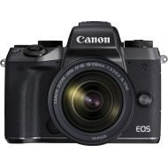 Bestbuy Canon - EOS M5 Mirrorless Camera with EF-M 18-150mm Telephoto Zoom Lens - Black