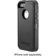 Bestbuy OtterBox - Defender Series Case for Apple iPhone SE, 5s and 5 - Black