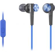 Bestbuy Sony - Sony - MDRXB50 Wired Earbud Headphones - Blue - Blue