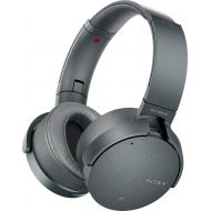Bestbuy Sony - XB950N1 Extra Bass Wireless Noise Cancelling Over-the-Ear Headphones - Titanium