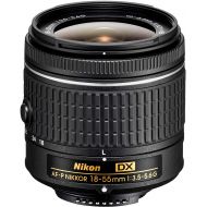 Bestbuy Nikon - AF-P DX NIKKOR 18-55mm f3.5-5.6G Zoom Lens for Nikon APS-C F-mount cameras - Black