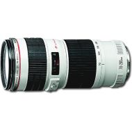 Bestbuy Canon - EF 70-200mm f4L IS USM Telephoto Zoom Lens - White