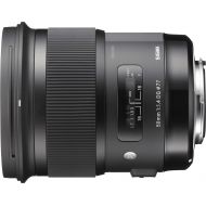 Bestbuy Sigma - 50mm f/1.4 Art DG HSM Lens for Nikon SLR Cameras - Black