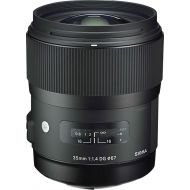 Bestbuy Sigma - 35mm f1.4 DG HSM Art Standard Lens for Canon - Black