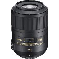 Bestbuy Nikon - AF-S DX Micro Nikkor 85mm f3.5G ED VR Telephoto Lens for Nikon DX SLR Cameras - Black