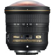 Bestbuy Nikon - AF-S Fisheye-Nikkor 8-15mm f/3.5-4.5 E ED Fisheye Zoom Lens for Nikon - Black