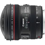 Bestbuy Canon - EF 8-15mm f/4L Fisheye USM Ultra-Wide Zoom Lens - Black
