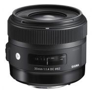 Bestbuy Sigma - 30mm f1.4 DC HSM A Digital Prime Lens for Select Sigma DSLR Cameras - Black