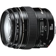 Bestbuy Canon - EF 100mm f2 USM Medium Telephoto Lens - Black