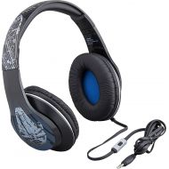 Bestbuy eKids - Star Wars Millenium Falcon Wired Over-the-Ear Headphones - Black