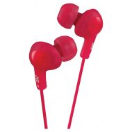 Bestbuy JVC - Gumy Plus Wired Earbud Headphones - Red