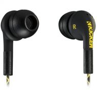 Bestbuy KICKER - Wired In-Ear Headphones - Black