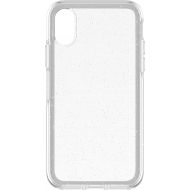 Bestbuy OtterBox - Symmetry Series Case for Apple iPhone X and XS - Clear/silver flake