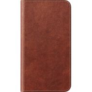 Bestbuy Nomad - Leather Folio Case for Apple iPhone 8 Plus - Brown