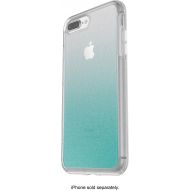 Bestbuy OtterBox - Symmetry Series Case for Apple iPhone 7 Plus and 8 Plus - Clear light blue/aloha ombre