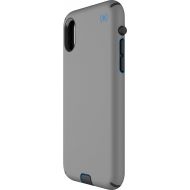 Bestbuy Speck - Presidio SPORT Case for Apple iPhone X and XS - Gray/cobalt blue