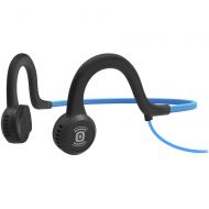 Bestbuy AfterShokz - Sportz Titanium Wired Behind-the-Neck Headphones - Ocean Blue