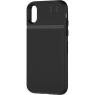 Bestbuy Under Armour - Protect Stash Case for Apple iPhone X and XS - Black/Black