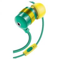 Bestbuy GOgroove - AudiOHM HF Wired In-Ear Headphones - Green