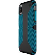 Bestbuy Speck - Presidio Grip Case for Apple iPhone X and XS - BlackNeptune Blue