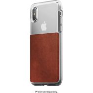 Bestbuy Nomad - Case for Apple iPhone X and XS - Brown/clear