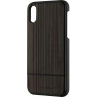 Bestbuy Platinum - Wood Case for Apple iPhone X and XS - Burnt Wood