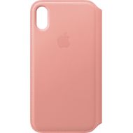 Bestbuy Apple - iPhone X Leather Folio - Soft Pink