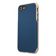 Bestbuy SaharaCase - Trend Case with Glass Screen Protector for Apple iPhone 7 and Apple iPhone 8 - Blue Gold