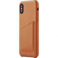 Bestbuy Mujjo - Wallet Case for Apple iPhone X and XS - Tan