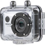 Bestbuy Vivitar - Action Camera with Remote - Silver