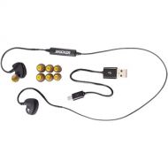 Bestbuy KICKER - Wireless In-Ear Headphones - Yellow/Black
