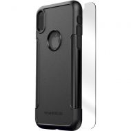 Bestbuy SaharaCase - Classic Case with Glass Screen Protector for Apple iPhone X and XS - Black